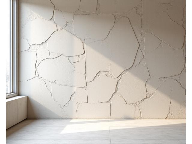 Pannello decorativo murale in ceramica con motivi geometrici astratti, toni della terra